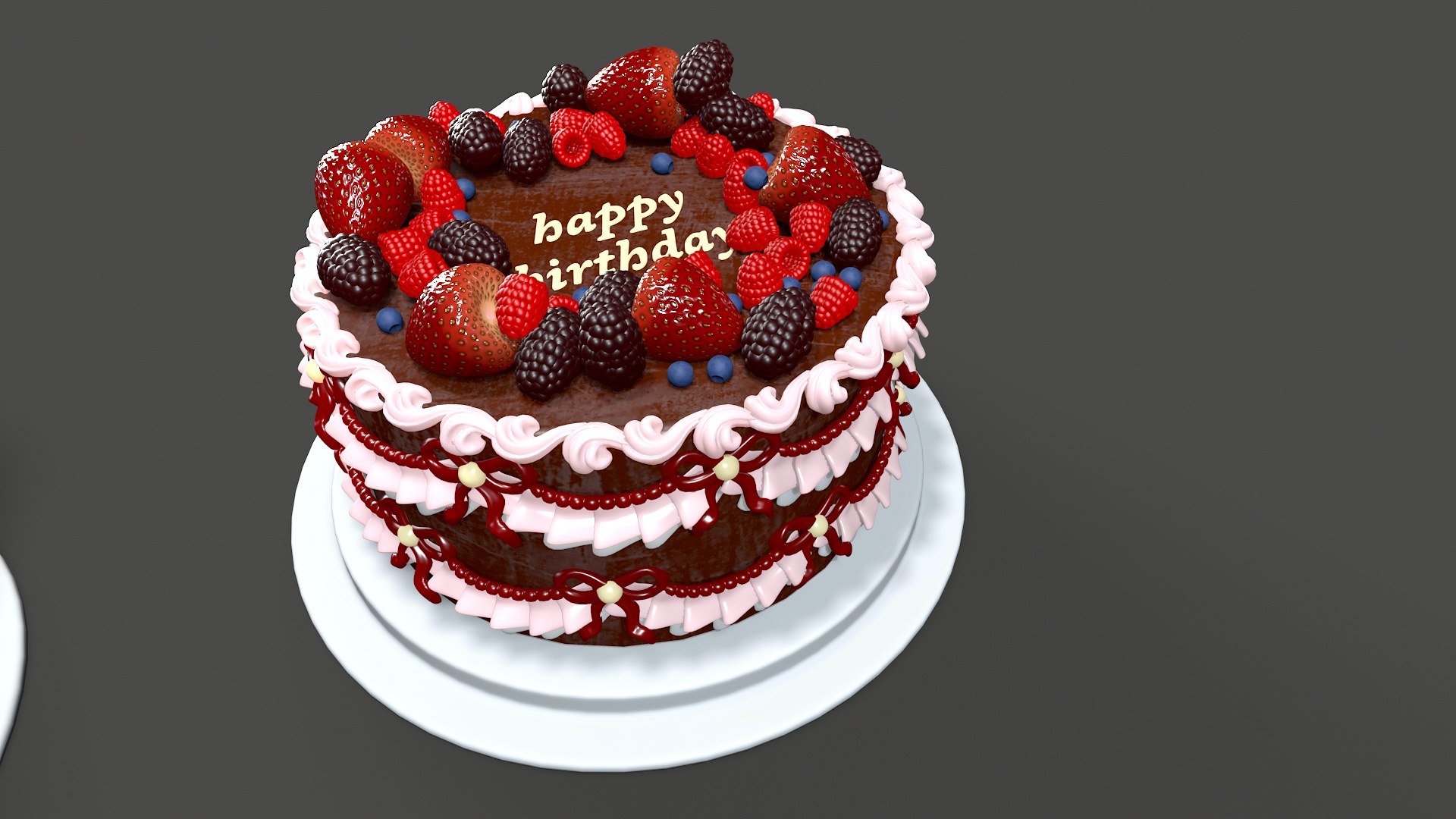 3D fruit cake model https://p.turbosquid.com/ts-thumb/ye/f7s1dV/Em/untitled_003/jpg/1750224956/1920x1080/fit_q87/06aa1eae9b2ea83180f24fc8690e3078d7d5a1c6/untitled_003.jpg