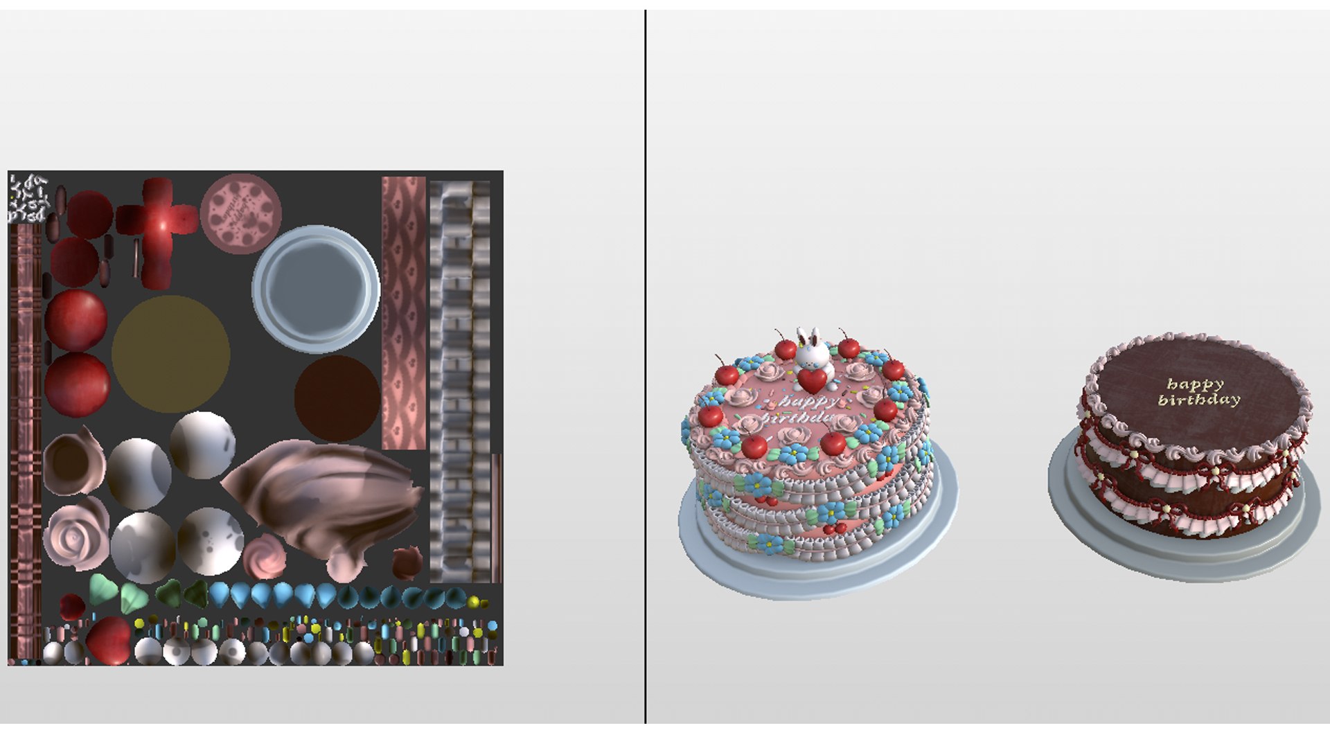 3D fruit cake model https://p.turbosquid.com/ts-thumb/ye/f7s1dV/Xz/uv/jpg/1750224960/1920x1080/fit_q87/72272dae7e8742b9f11d6813348142170cd451f5/uv.jpg