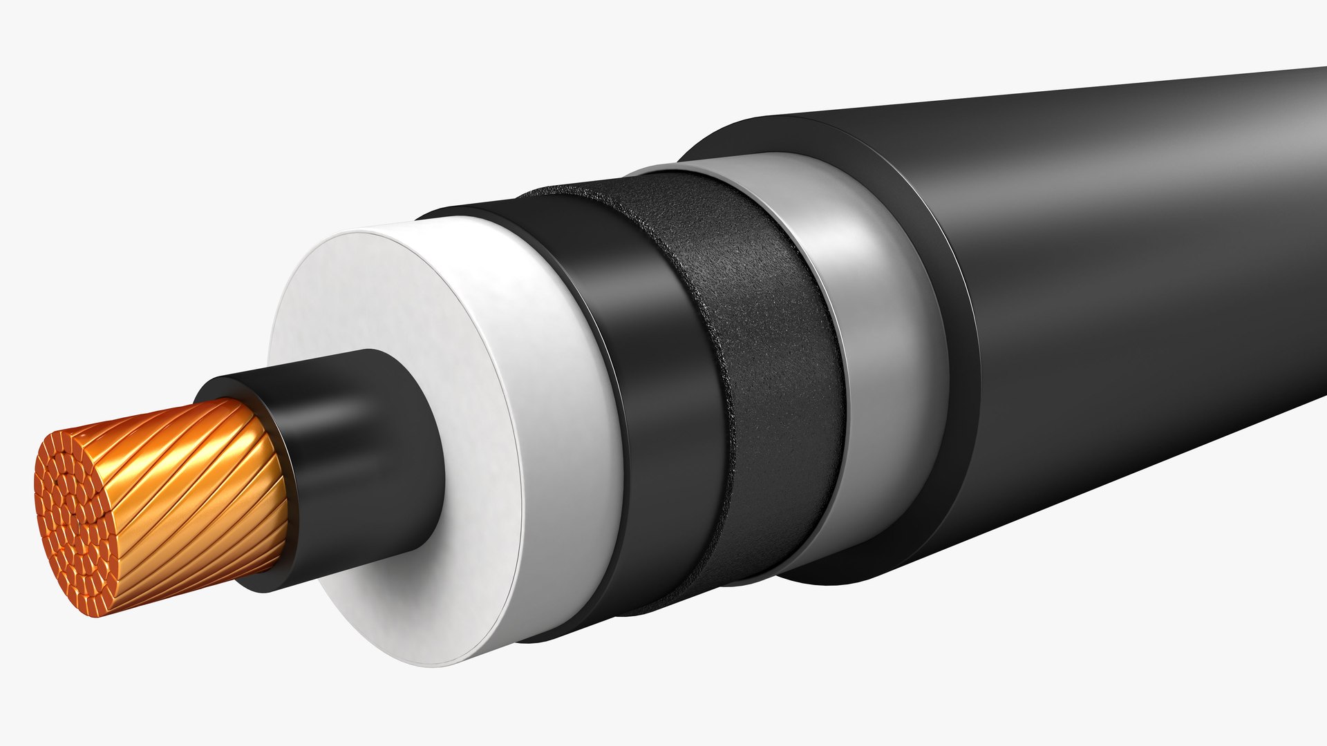 3d Electrical Cables Complete 36 Model