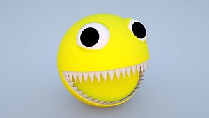 3D pacman kids model