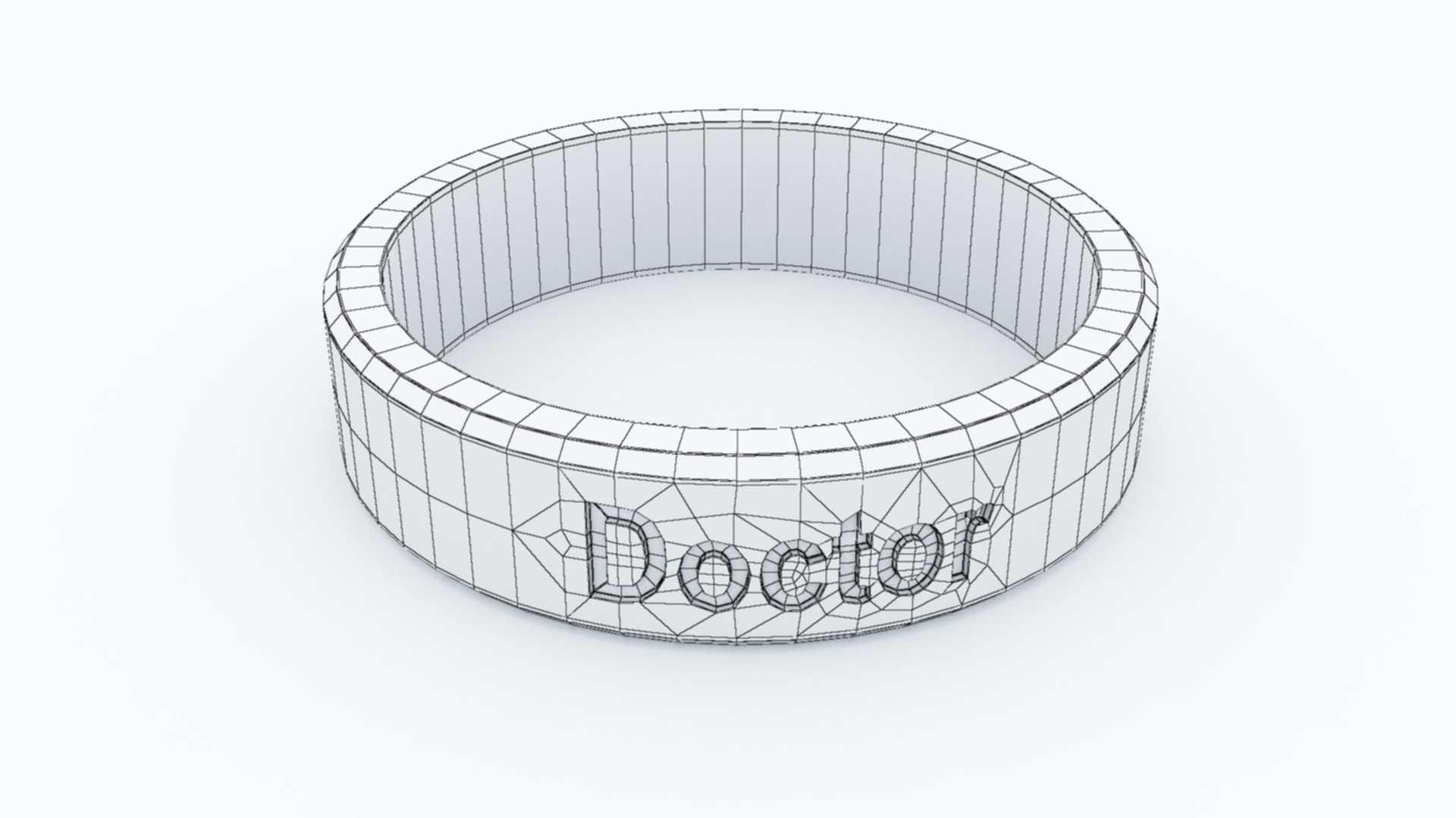 3D Doctor Ring Silver - TurboSquid 1858918