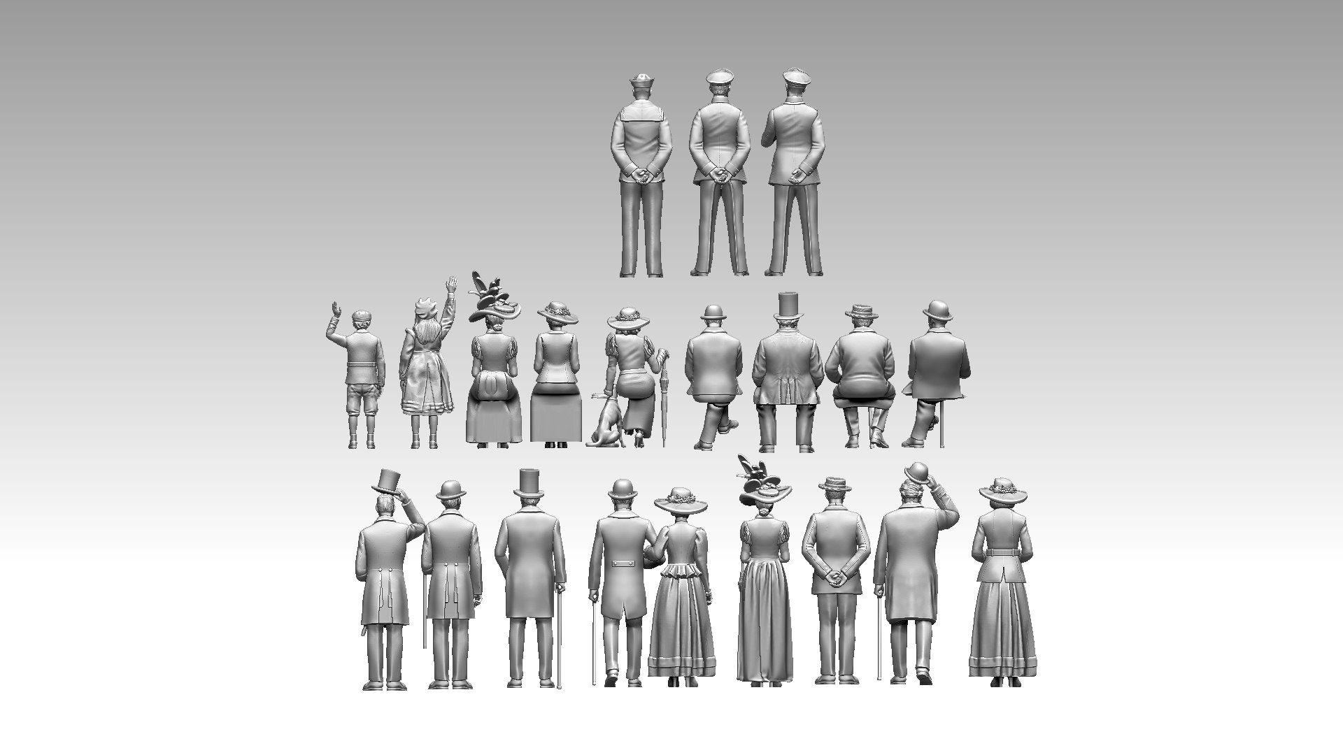 Retro people 3D model https://p.turbosquid.com/ts-thumb/ye/ktlZcB/2s/312321312132/jpg/1701894149/1920x1080/fit_q87/e77fb96cdd6fdd120e8f00d611f9fbbc59bcf473/312321312132.jpg