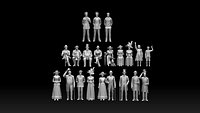 Retro people