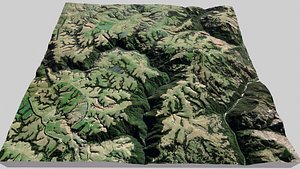 Round Ridge Hill New Zeland model