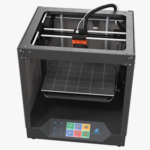 3D 3d Printer Rigged for Cinema 4D