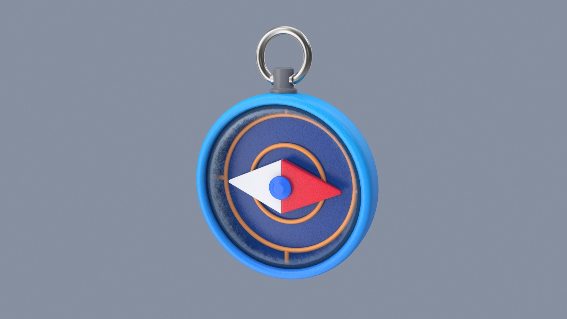 Blue Compass 3D Model - TurboSquid 2421787