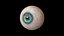 눈 파란색 1 실시간 3D 모델 4k 텍스처 Marmoset Toolbag3 Maya FBX OBJ
