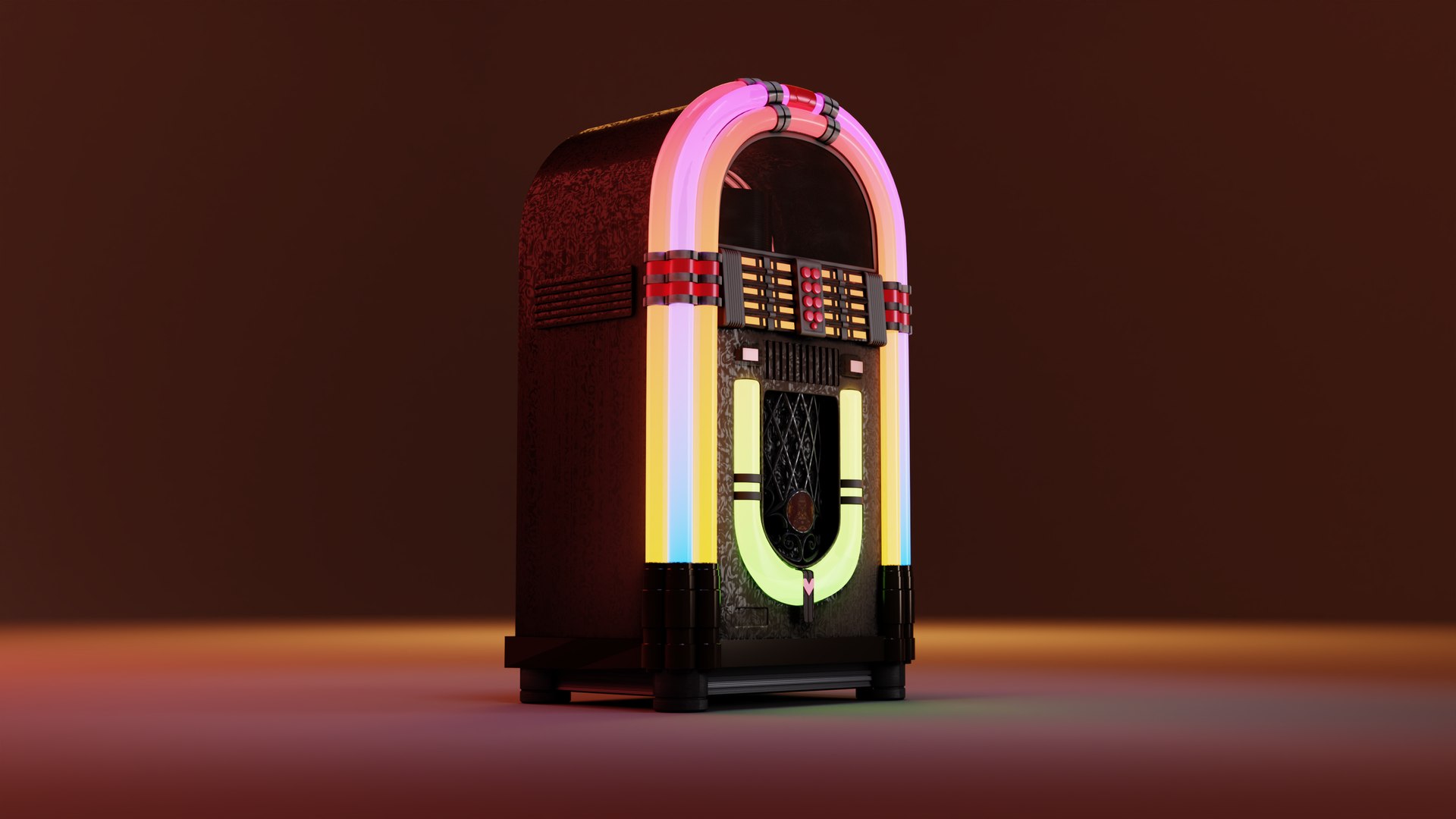 3ds Max Jukebox 3D Model - TurboSquid 2273265