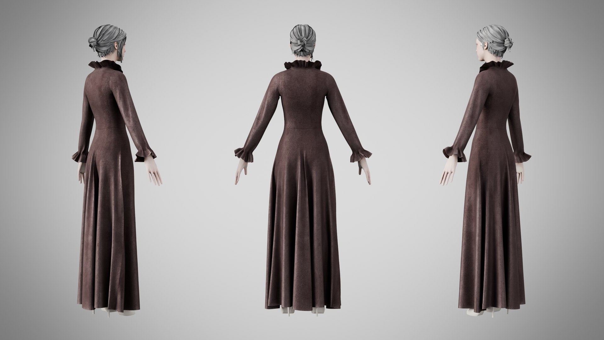 3D model Dress 29 Grey Velvet https://p.turbosquid.com/ts-thumb/yf/0zxVov/Ph/2/jpg/1763968637/1920x1080/fit_q87/6d03bb88a76f5933a73f03958faff13c5d285656/2.jpg