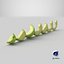 Segmentierte Avocado