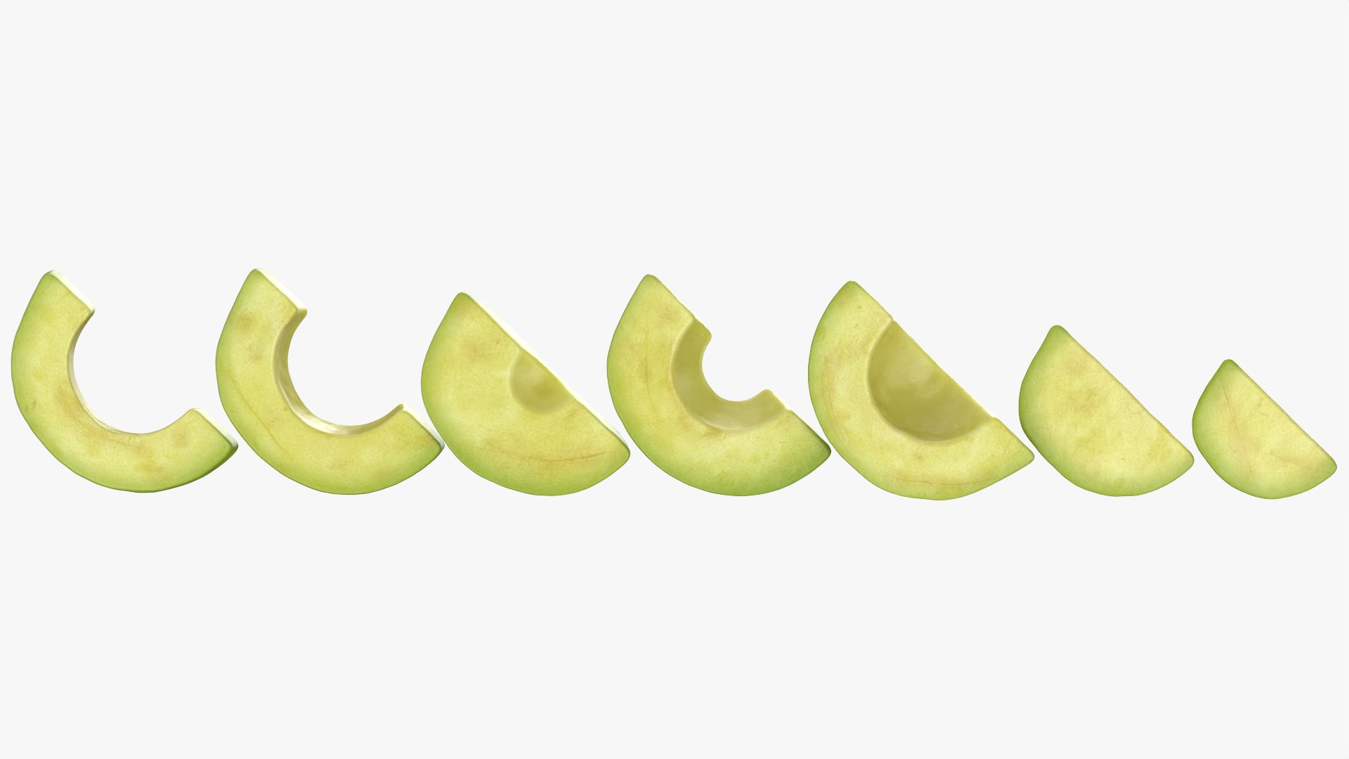 Segmented Avocado 3D model https://p.turbosquid.com/ts-thumb/yf/2eMuUD/zA/avocadopeeledsliced_0004/png/1785342738/1920x1080/fit_q87/f1ca4762b08c385eb6f2d0027d75a368674c0e5a/avocadopeeledsliced_0004.jpg