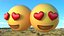 Ojos de corazón emoji