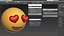 Ojos de corazón emoji