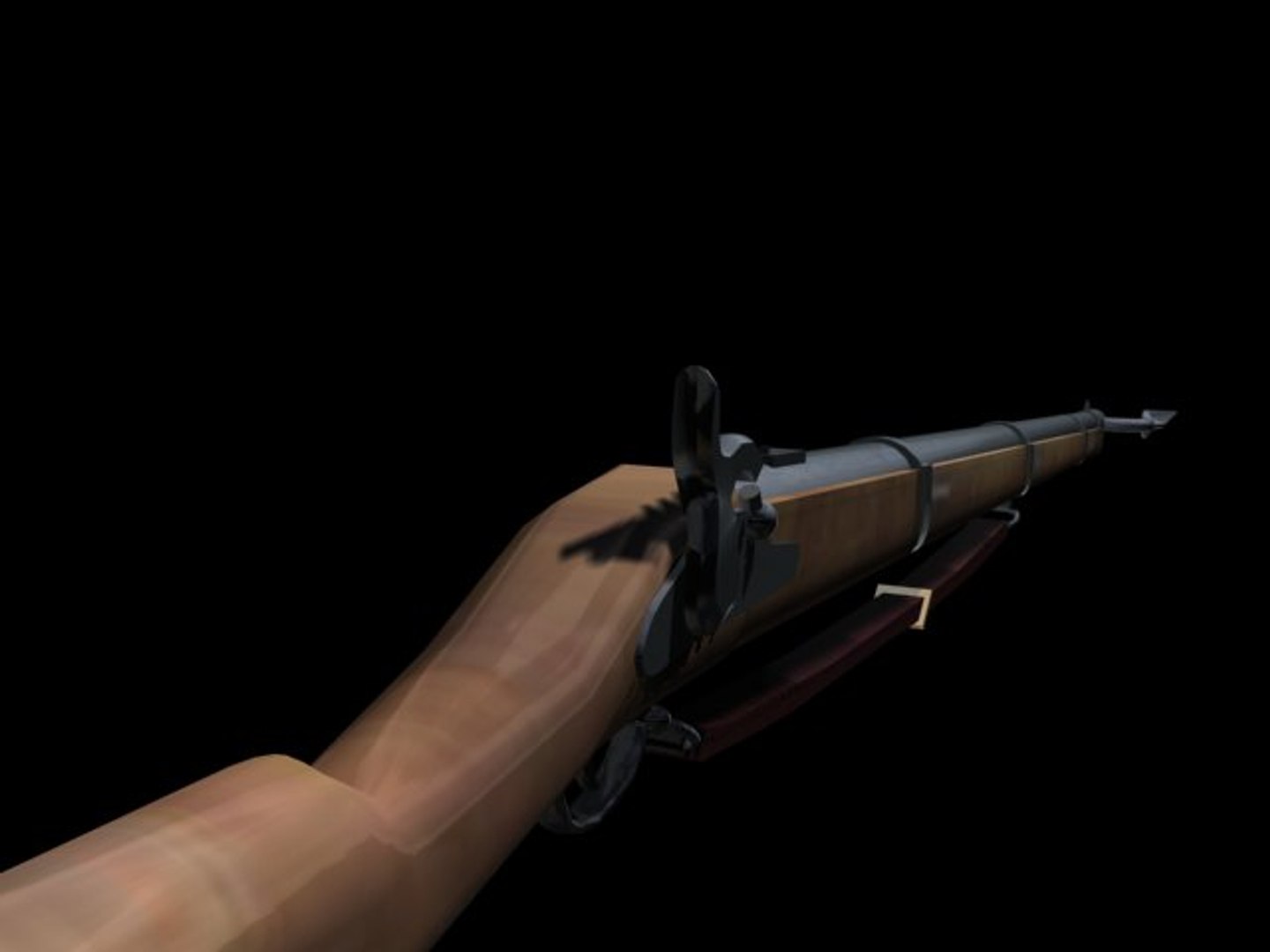 3d Civil War Rifle Springfield