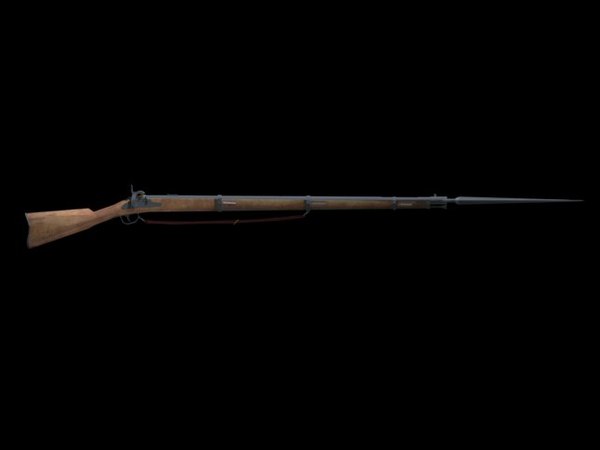 3d model sharps rifle