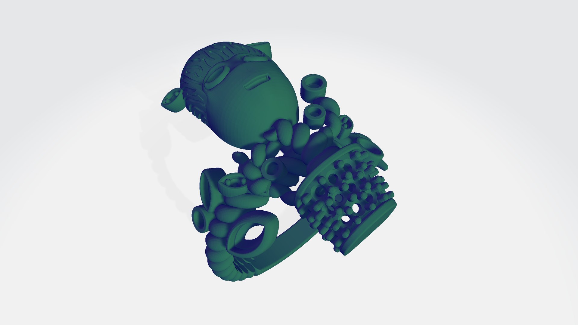 Tree Ring 3D-print model file 3D model - TurboSquid 2128758