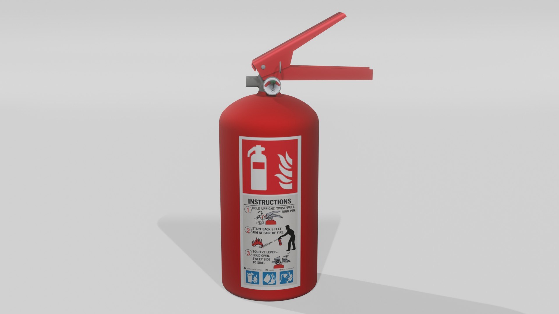 Fire Extinguisher Model TurboSquid 2159505