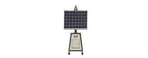 solar tracker 3D model