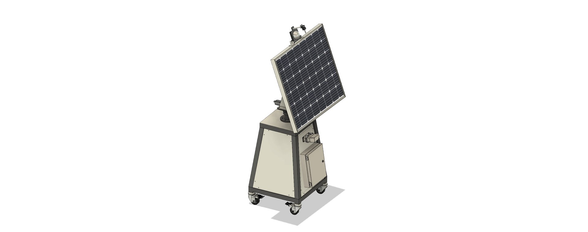 Solar Tracker 3D Model - TurboSquid 1960627