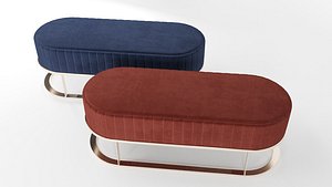Fabello Daybed 3D model