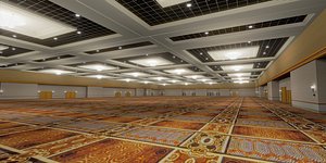 Mandalay Bay Convention Center Ballroom model