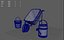Garden tools 3D model