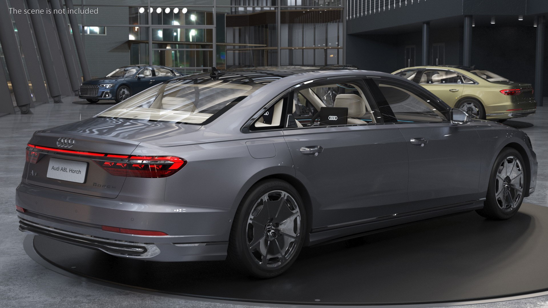 3D Audi A8L Horch Ultra Luxury Sedan Grey https://p.turbosquid.com/ts-thumb/yf/IY3KT5/C4/audia8lhorchultraluxurysedangreymb3dmodel004/jpg/1668288296/1920x1080/fit_q87/0f99ce649236bda22686c327c0b6ee136259116f/audia8lhorchultraluxurysedangreymb3dmodel004.jpg