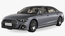 Audi A8L Horch Ultra Luxury Sedan Grey