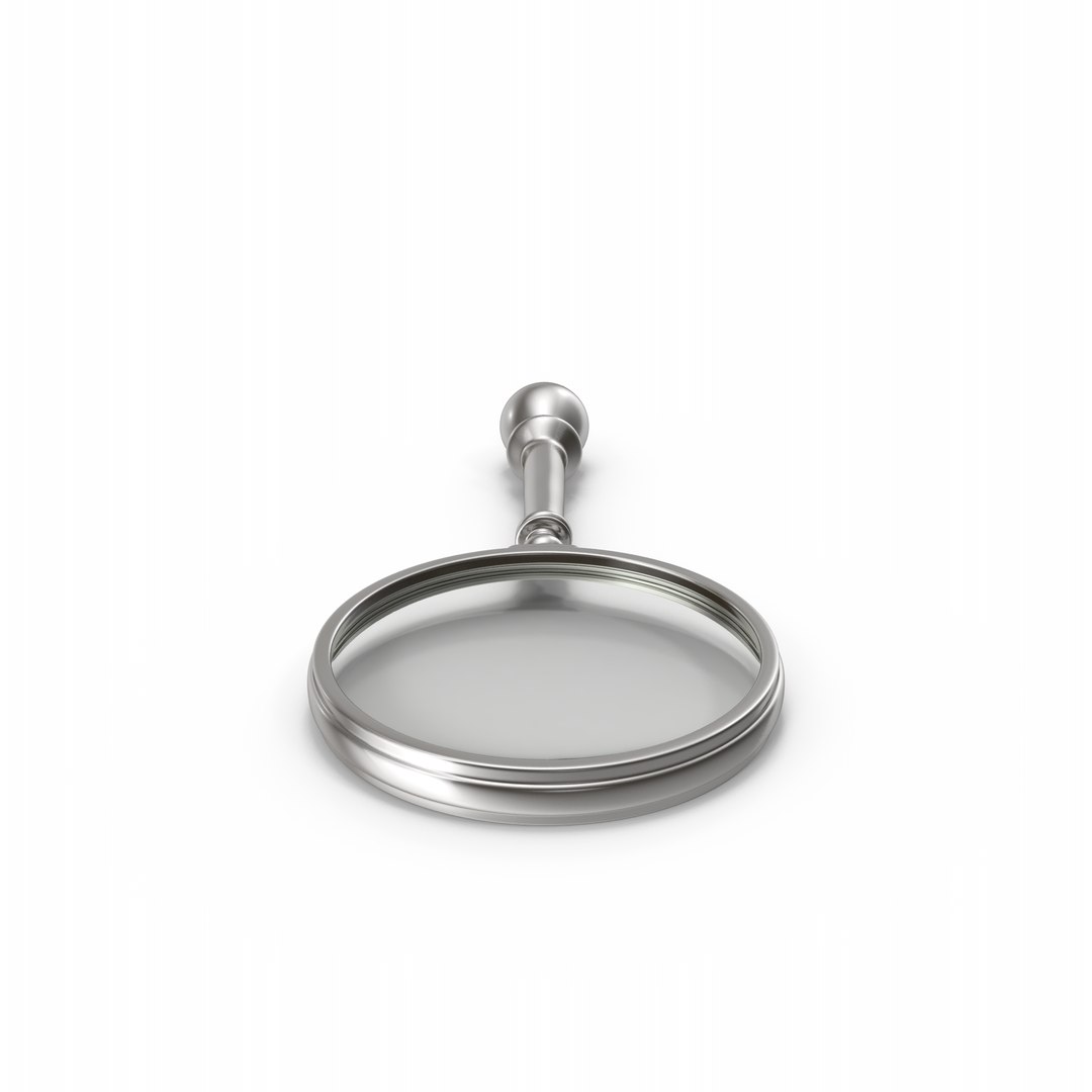 3D Magnifying Glass model https://p.turbosquid.com/ts-thumb/yf/Ih8qDH/u6/magnifyingglasssilver.g01.2k/png/1732205498/1920x1080/fit_q87/32112df2c101600a131a644553513339f9846b5e/magnifyingglasssilver.g01.2k.jpg