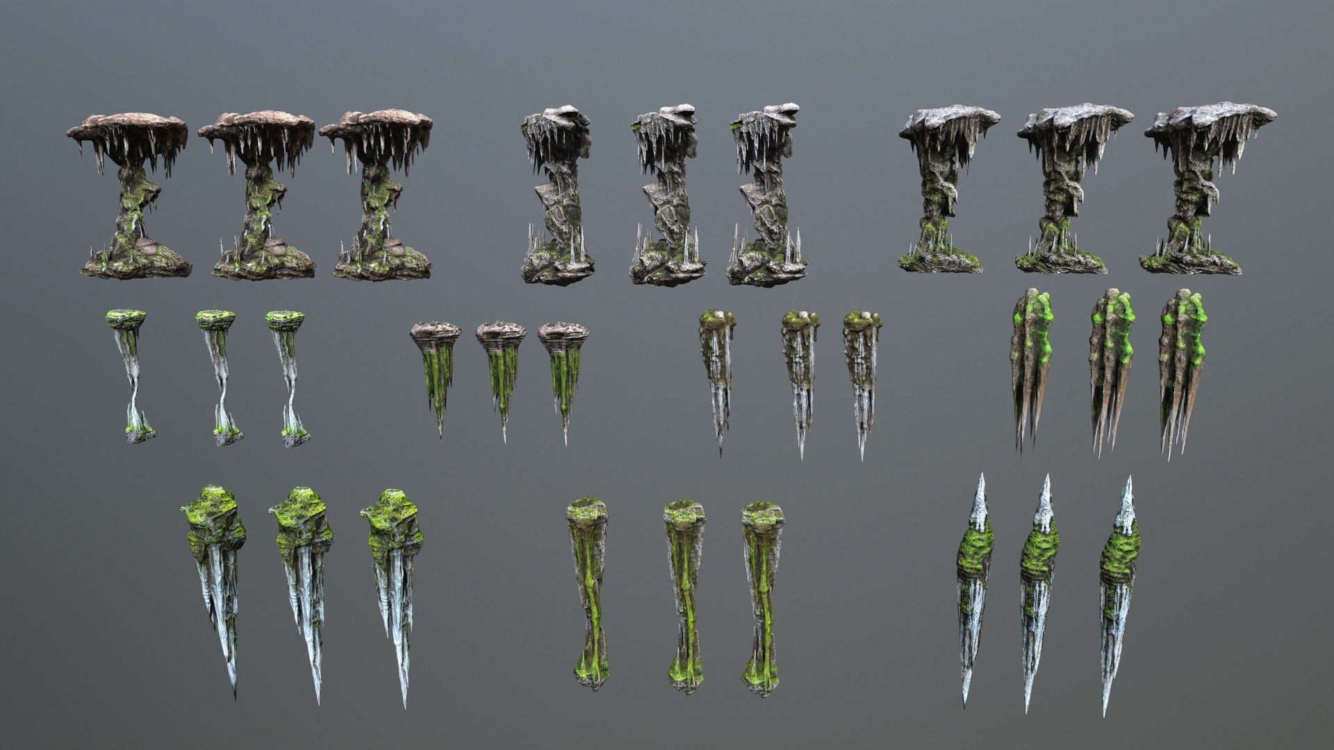 Cave Rocks 3D - TurboSquid 2392164