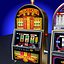 6 Low Poly Round-Top-Spielautomaten