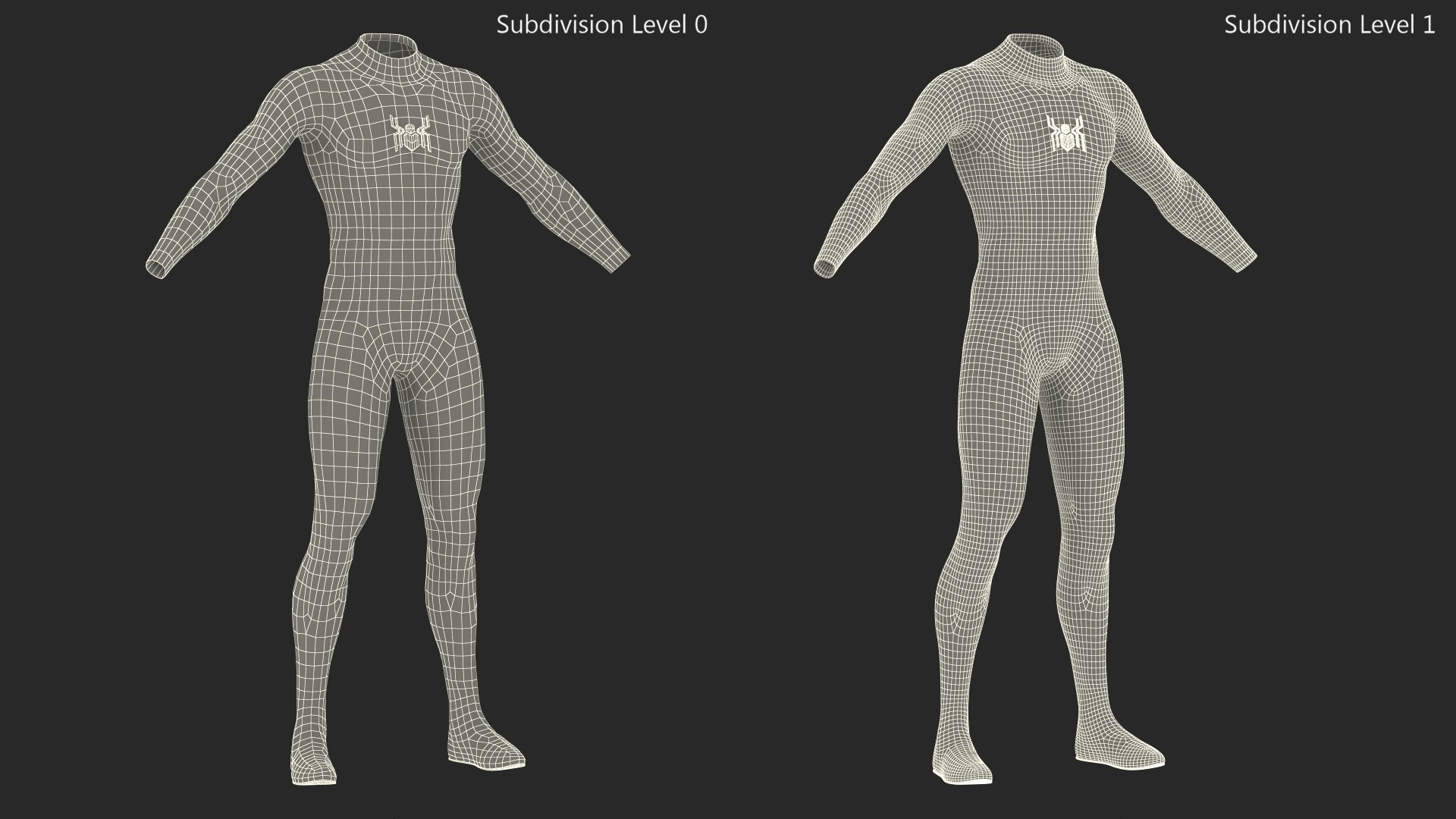Spiderman Black Suit 3D model https://p.turbosquid.com/ts-thumb/yf/No1PTu/iD/spidermanblacksuitc4dmodel016/jpg/1689681354/1920x1080/fit_q87/1cfad9c5e9664abb2b12ed277687f3982f0f09ab/spidermanblacksuitc4dmodel016.jpg