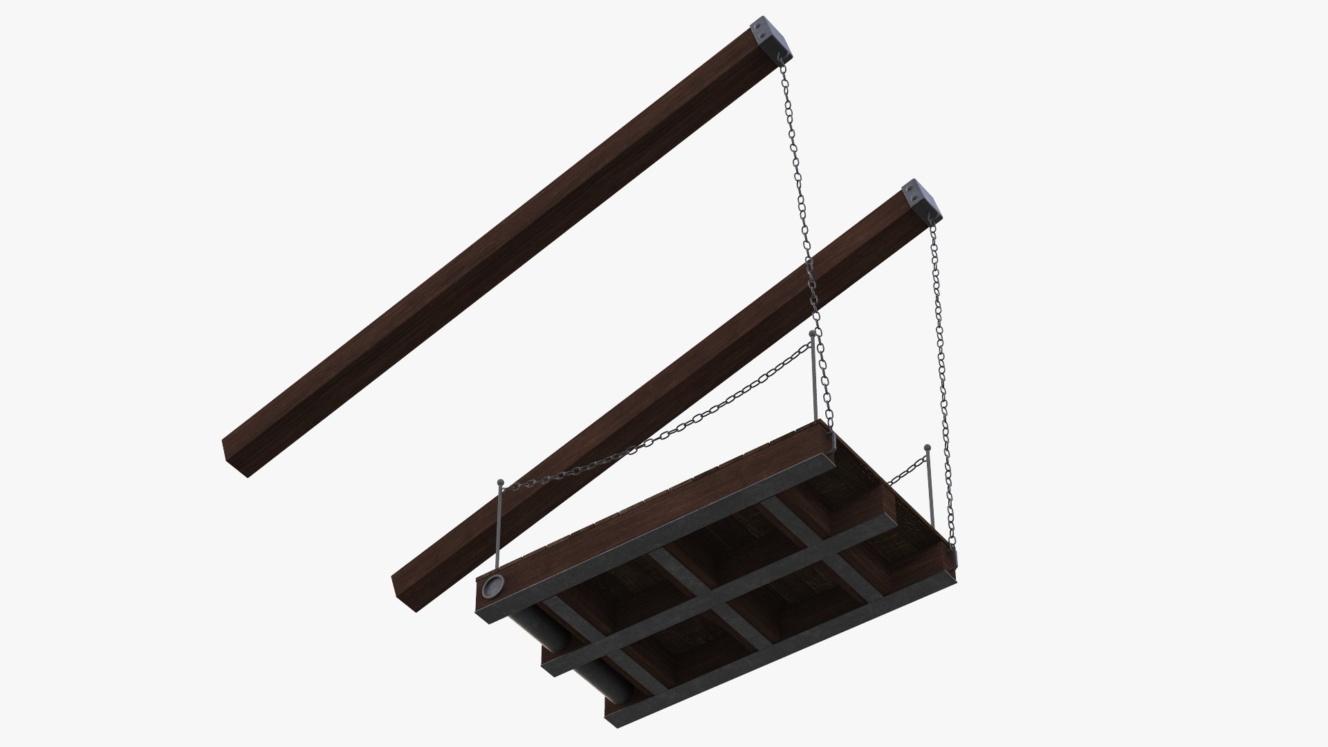 Drawbridge 3D Model - TurboSquid 2110035