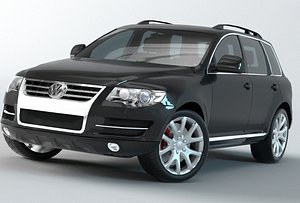 3d model volkswagen touareg