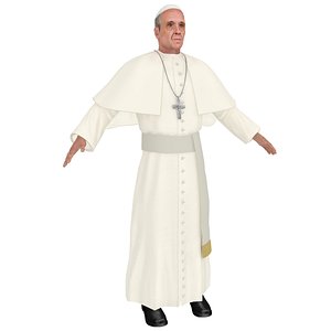 pope priest model