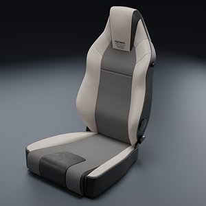 Recaro LX-F Camfort seat White 3D Model 2026 model