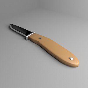 3D hunting knife 3 model