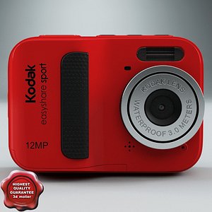 Kodak EasyShare Sport C123 Red