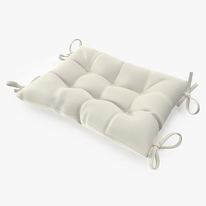Outdoor Chair Cushion Back 3D model