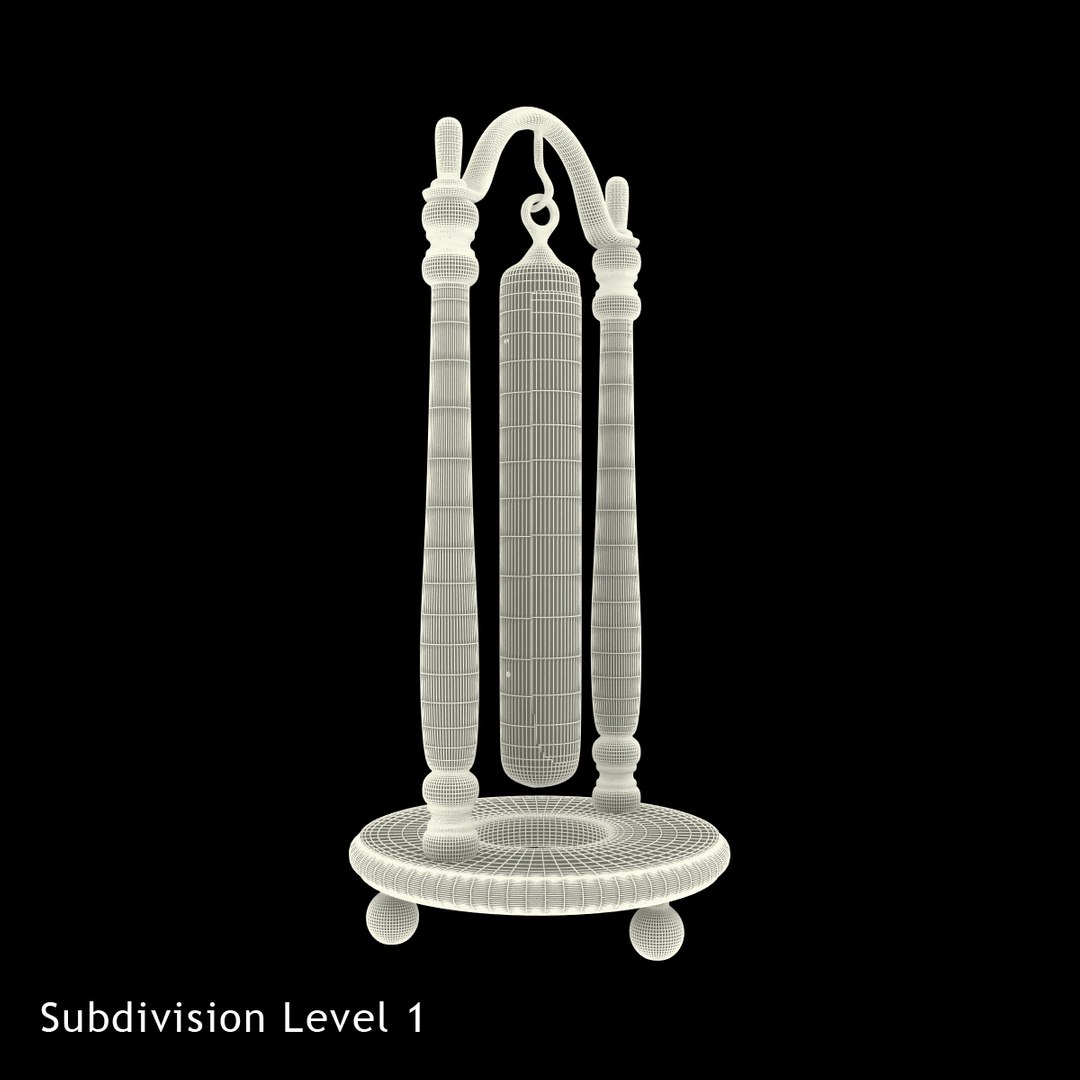 Galilean thermometer indoor 3D model - TurboSquid 1406070