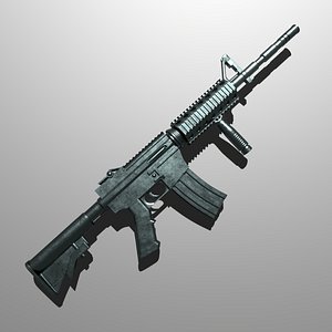 3D m4a1 rifle