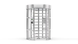 access security turnstile 3D model