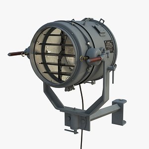 3D 12 inch signaling searchlight