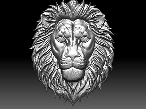 lion head 3D