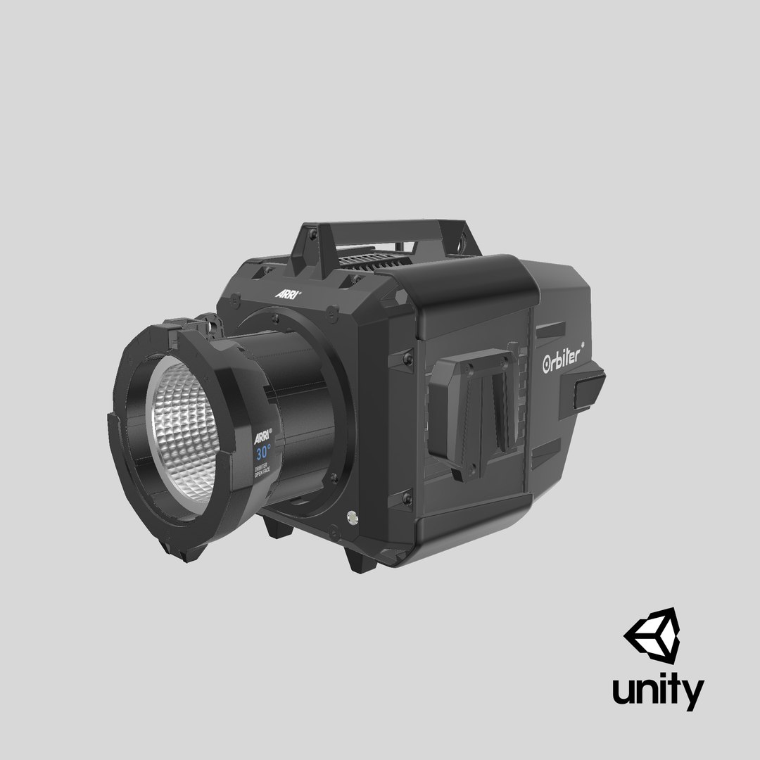 ARRI Orbiter Professional LED Fixture - Black - Without Tripod 3D model https://p.turbosquid.com/ts-thumb/yf/w7l1aR/Tk/stemcell_unity_render/png/1688292744/1920x1080/fit_q87/e78c50e4fe1a68ceb209029b1d31db840c3252ed/stemcell_unity_render.jpg