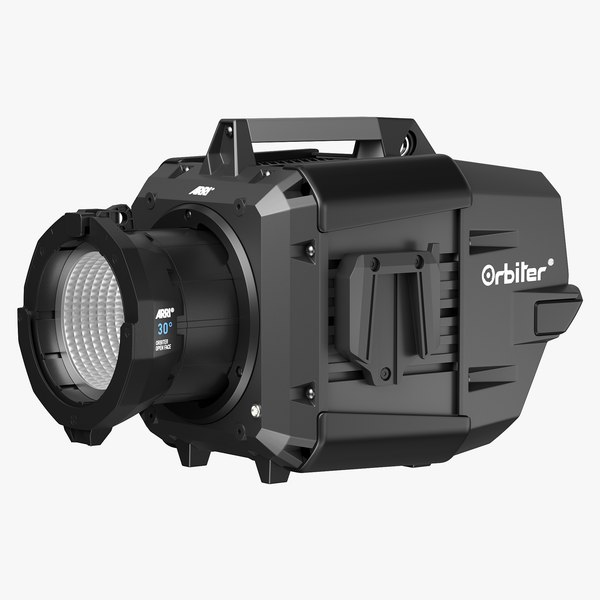 ARRI Orbiter Professional LED Fixture - Black - Without Tripod 3D model