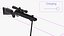 3D break barrel air rifle scope