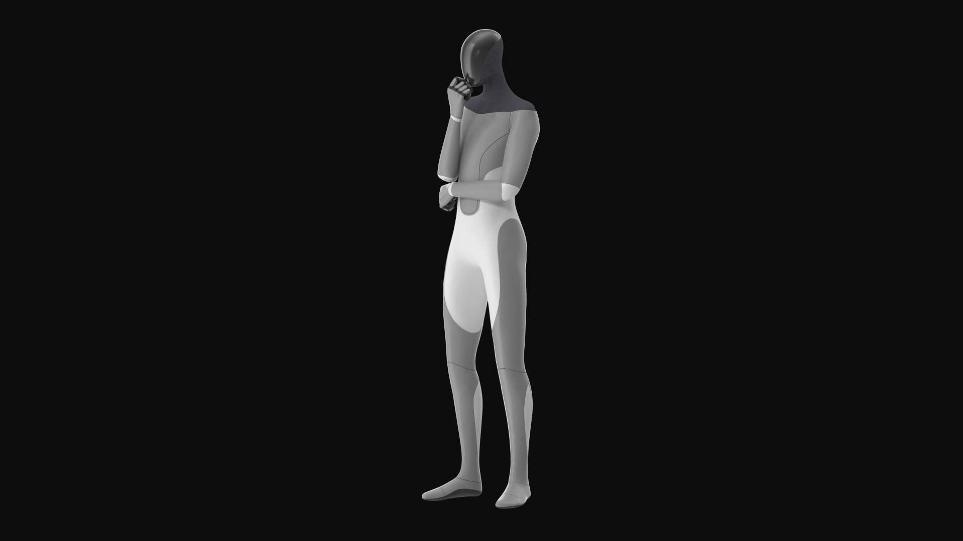 3D Male Mannequin Standing Pose model | 3D Molier International