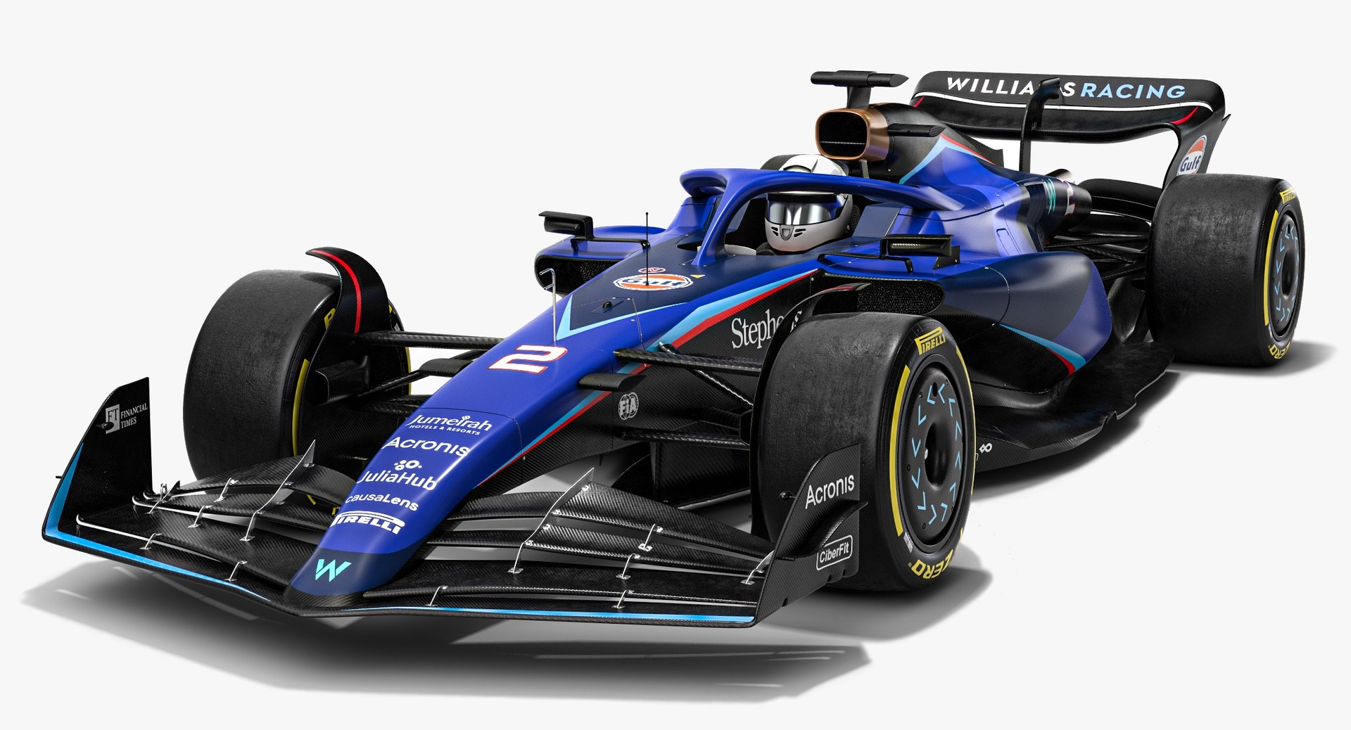 3D Williams Racing FW45 F1 Team Formula 1 Season 2023 model ...