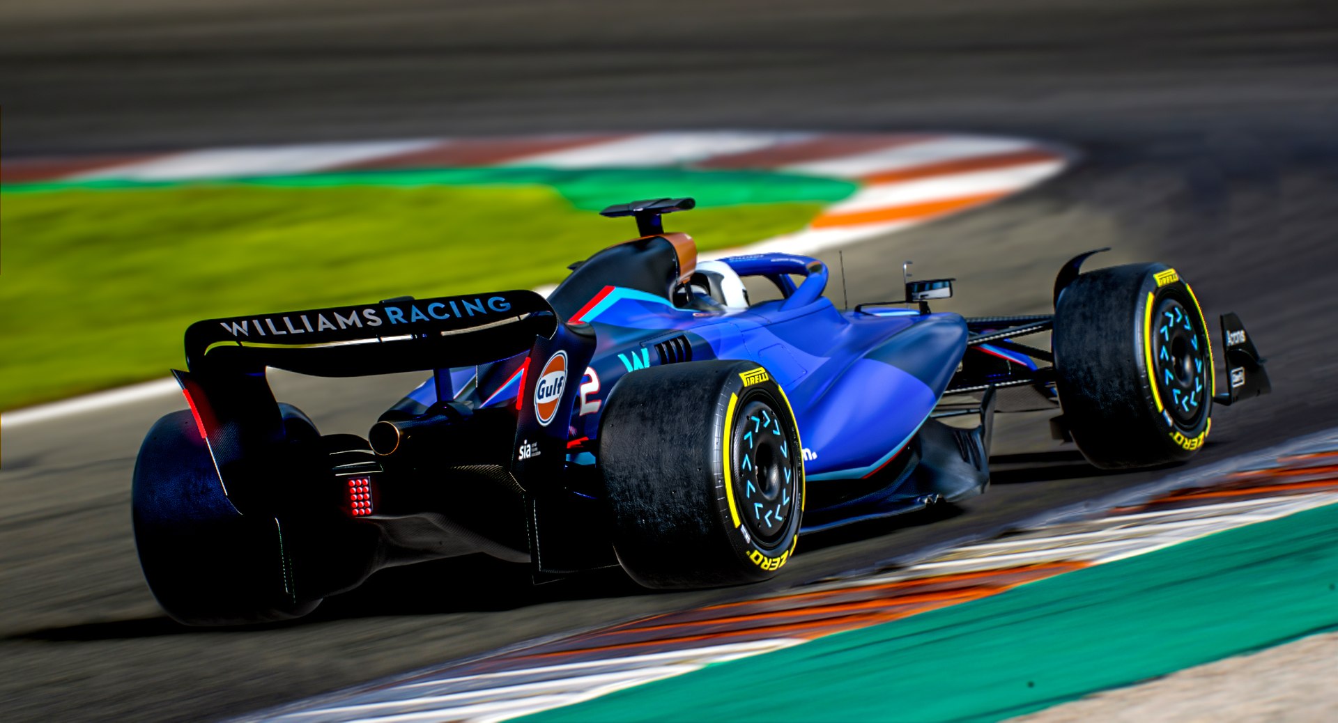 3D Williams Racing FW45 F1 Team Formula 1 Season 2023 model ...